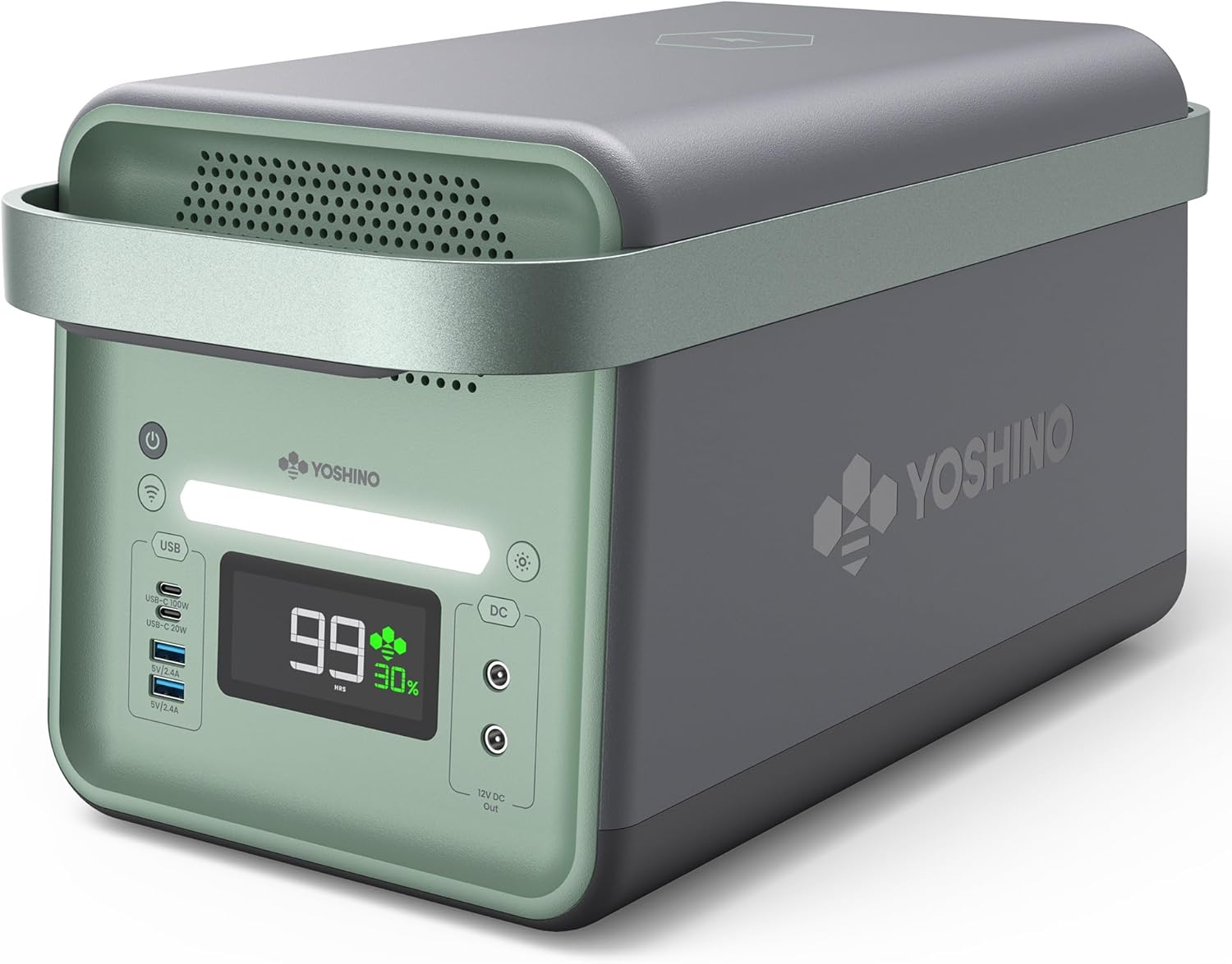 Yoshino Solid-State Portable Power Station B2000 SST, 1326Wh Backup Battery, - B0C9RS2GXG