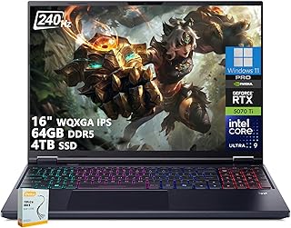 acer Predator Helios Neo 16 AI Gaming Laptop | 16" WQXGA IPS 240Hz | Intel - B0G8HCBSY2