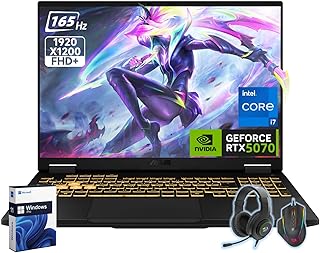 ASUS TUF F16 Gaming Laptop (2025), RTX 5070 8GB GDDR7, Intel 14th Core i7-14650HX, 16″ – B0G6B53XKJ