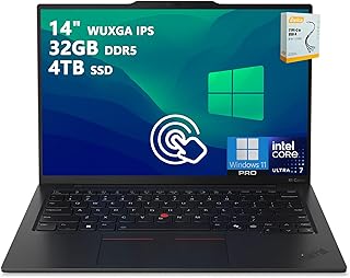 Lenovo ThinkPad X1 Carbon Gen 13 Aura Edition Business AI Laptop | 14" WUXGA IPS - B0G92SD8J9
