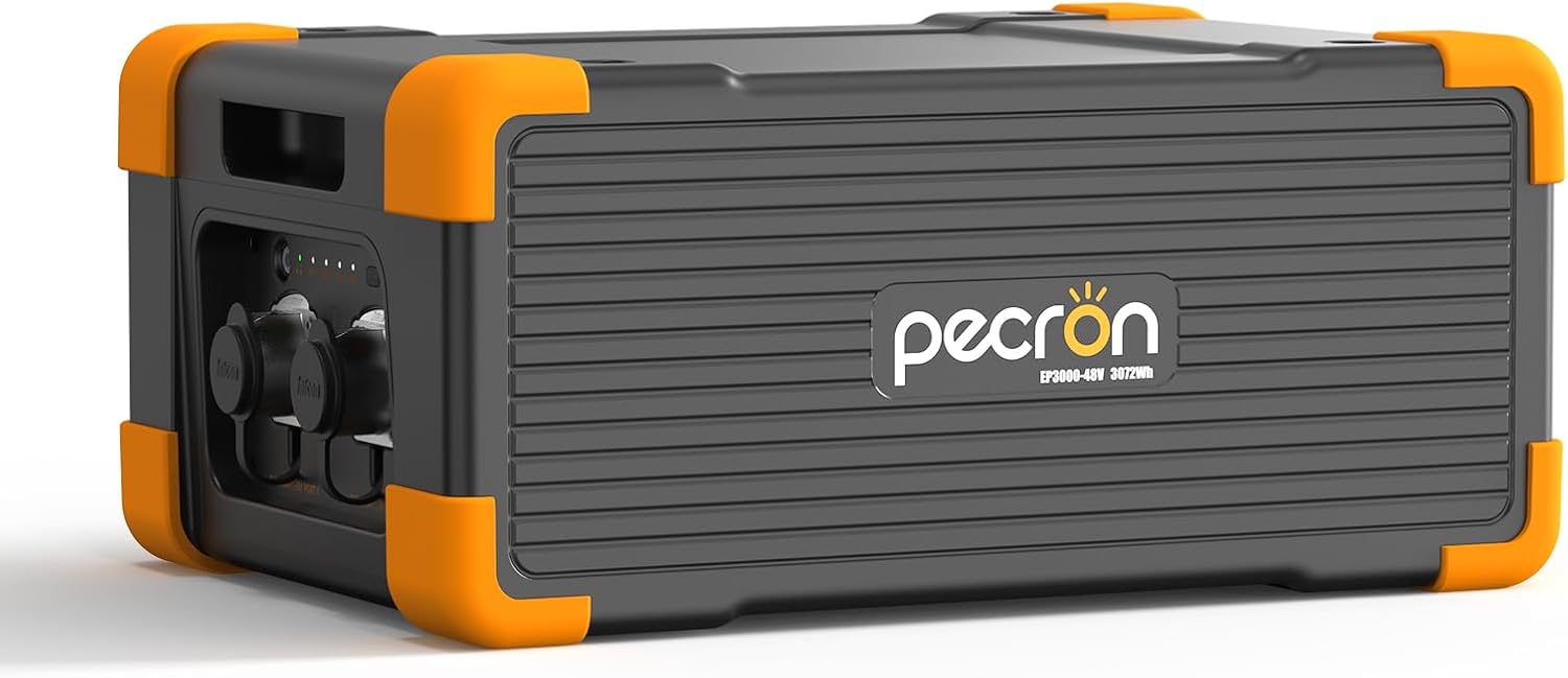 pecron Extra Battery 3072Wh, Expand Capacity for E3600LFP/E1500LFP/E1000LFP Portable Power - B0DK71M6X6