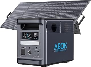 Portable Power Station,1536Wh LiFePO4 Battery, Expandable to 4.6kWh, 1.3 Hr Fast Charge, UPS, App, 2000W - B0FRSG5YFB