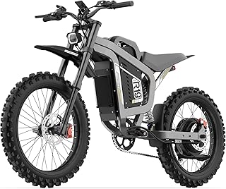 R19 Electric Motorcycle for Adults, 6000W Peak Power Motorcycle with 72V 40Ah Battery, 50MPH Max - B0G52643G3