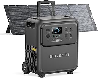 BLUETTI Elite 400 Solar Generator with 350W Solar Panel Included (Ship Separately), 3840Wh LFP Batttery – B0G8XZ25BY