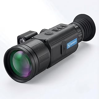 Spellglory LRF Thermal Imaging Rifle Scope for Hunting 50-640 Day Night Vision Scope and Ballistic – B0G6D36MNB