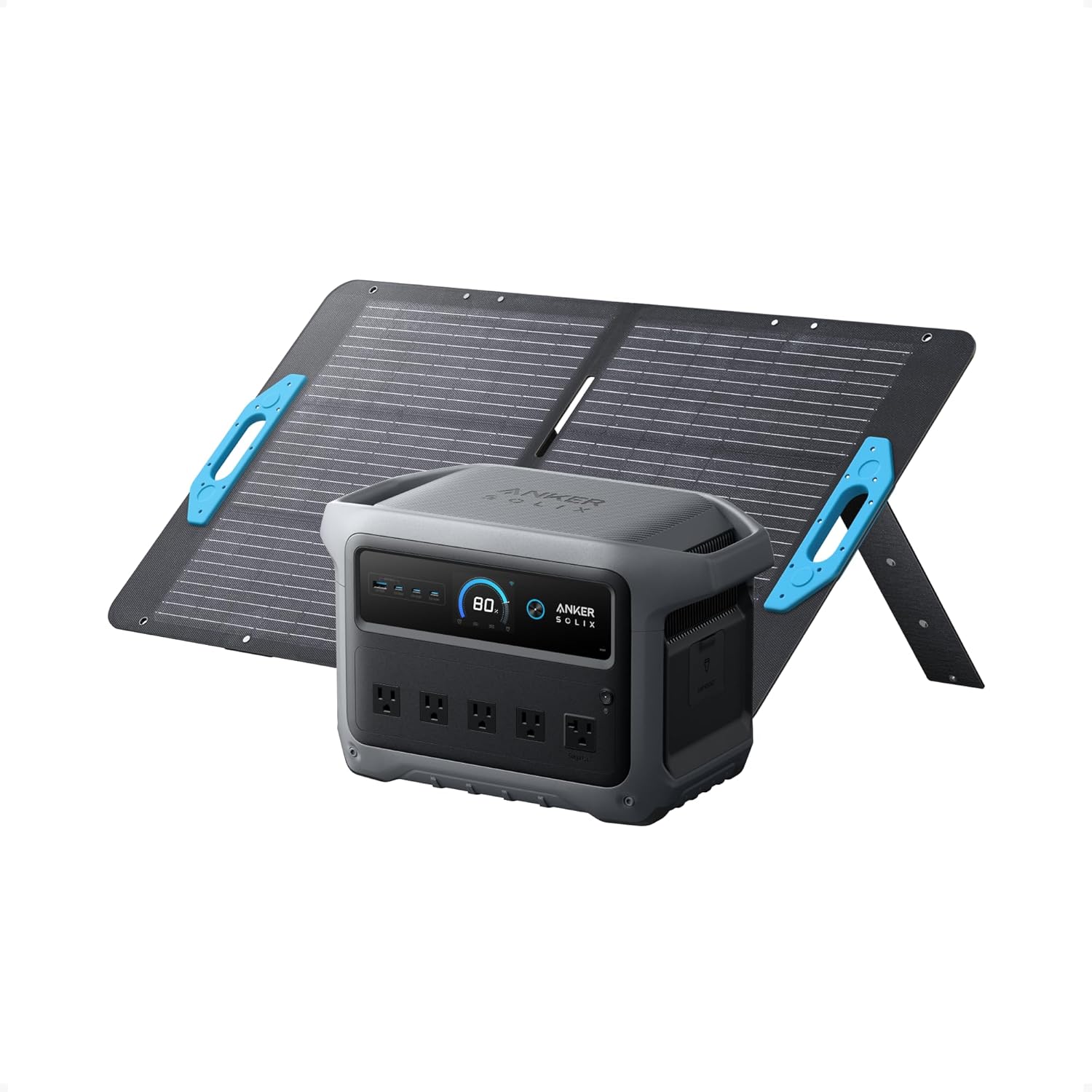 Anker SOLIX C1000 Gen 2 Portable Power Station with 100W - B0FN7SVNGY