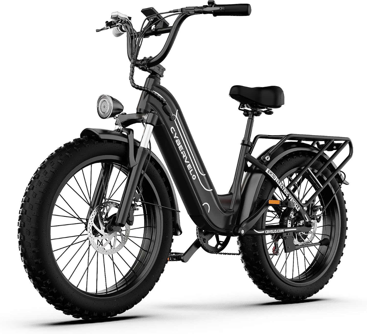 26" Electric Bike for Adult,1000W Peak, up 80 Miles Removable - B0H155QYFC