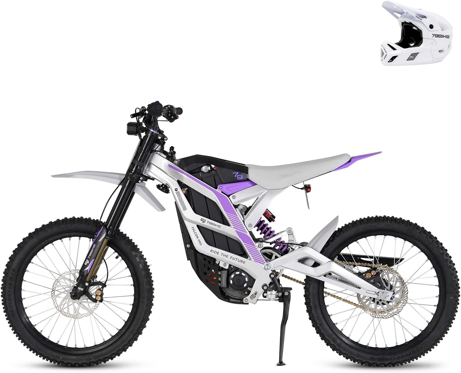 79BIKE FALCON-PRO Electric Dirt Bike for Adults, 72V 35Ah NMC - B0H6993YF1