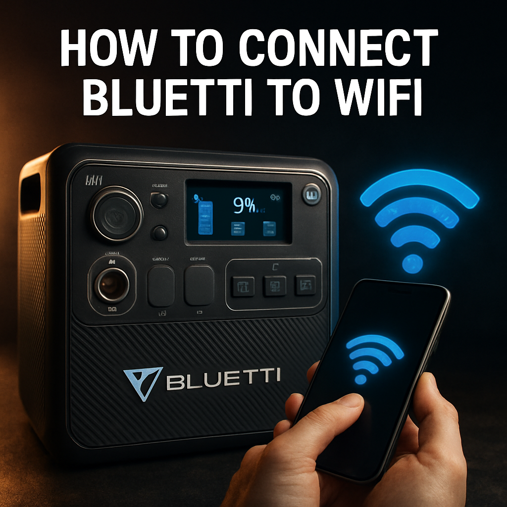 How To Connect Bluetti To Wifi