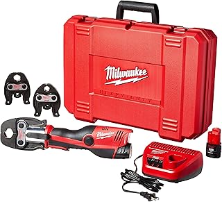 Milwaukee 2473-22 M12 Force Logic Press tool 1/2" - 1" Kit - B009G48D3M