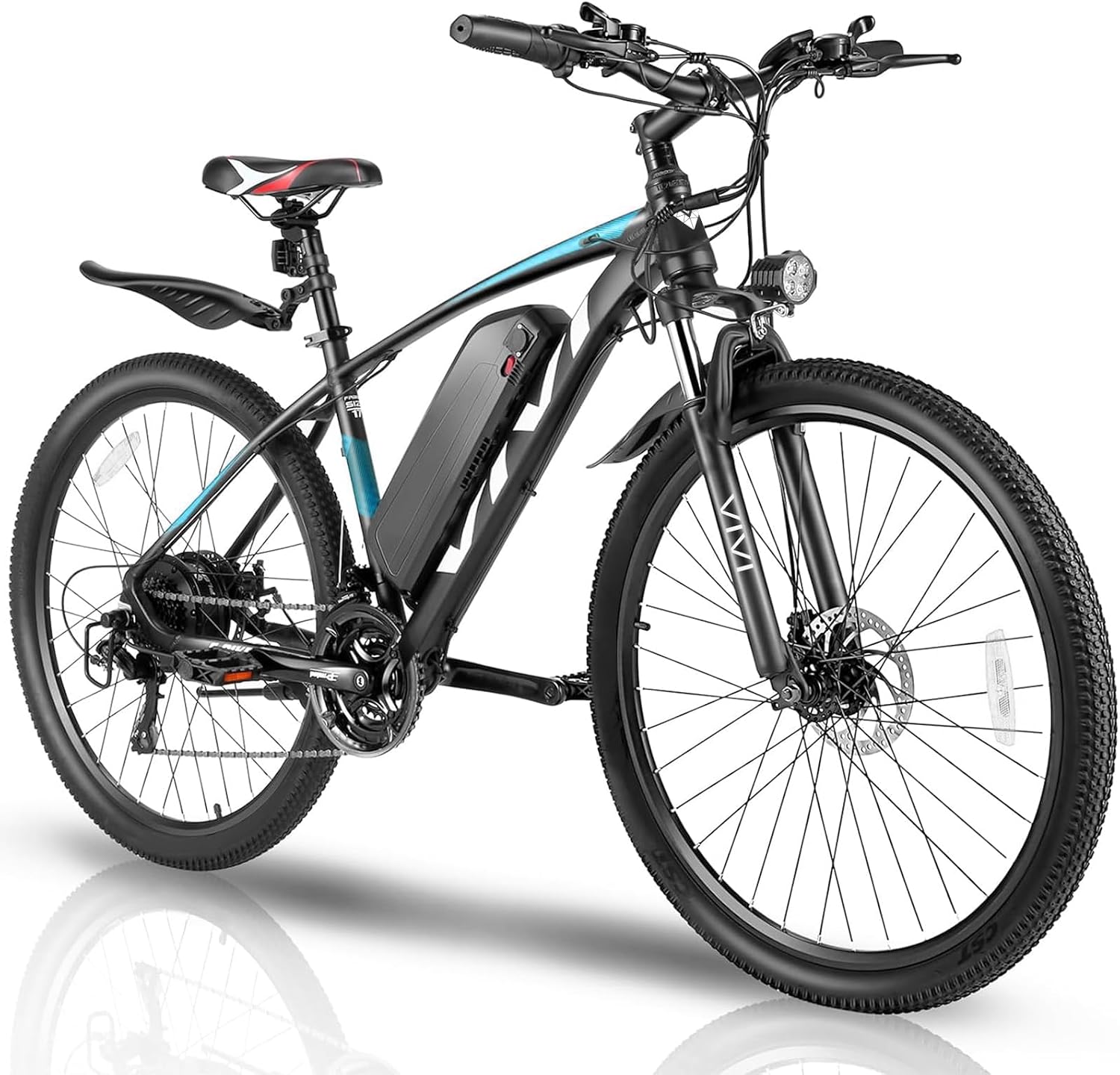 Vivi Electric Bike for Adults, 27.5" Electric Mountain Bike, 500W - B0H41SPS1S