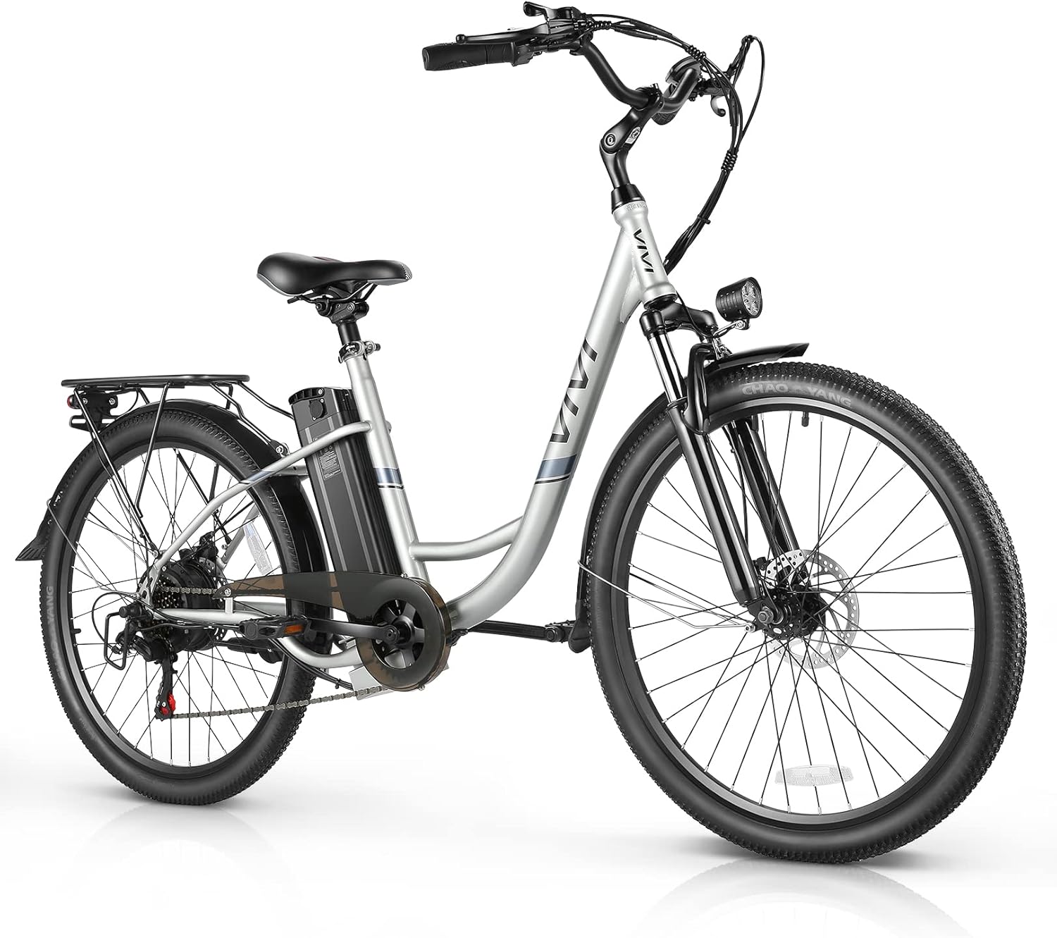 Vivi Electric Bike for Adults 500W Peak Ebike with Removable - B0H1MJSR8Q