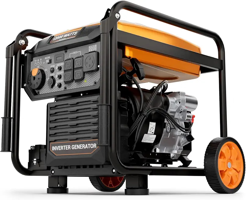 12000W Open Frame Inverter Generator, 120/240V 50A, Whole Home Backup Power | Gas Powered, Electric - B0HCCRY7PL