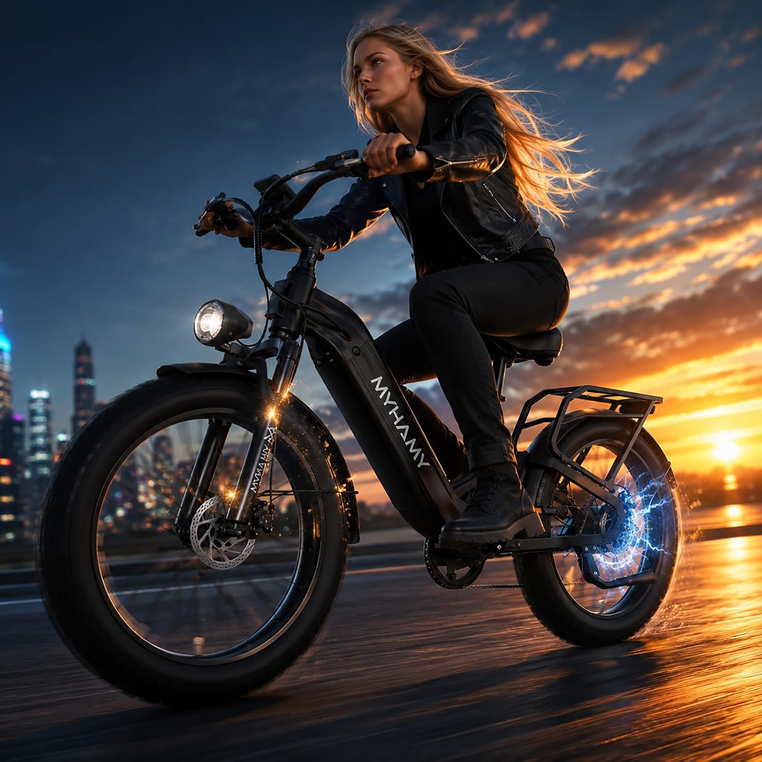 2000W Electric Bike, 35MPH Ebike for Adults 48V 18.5AH Removable - B0GMNVXHK3