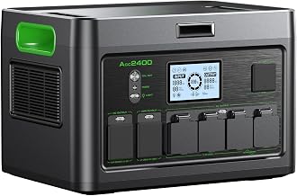 2400W Portable Power Station 1843.2Wh UPS Generator for Camping RV Home | 2400W LiFePO4 power - B0HBWGNW5Z