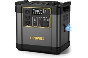 2400W Portable Power Station, 2150Wh LiFePO4 Battery, Home Solar Generator | 2150Wh Capacity,Pure Sine Wave - B0H5BL8YRJ