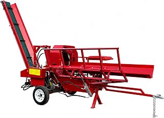27T Gas Firewood Processor with 739cc RATO Engine, Hydraulic Log Splitter Featuring 20" Chainsaw, 6-Way - B0H9K6X7KN
