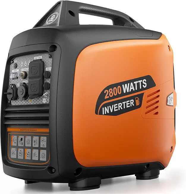 2800W Portable Inverter Generator, Quiet Gas Generator for Camping, RVs, Home Backup and Outdoor Activities, - B0GPWBVY58