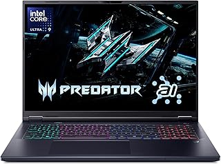Acer Predator Helios Neo 18 AI Gaming Laptop | Intel Core Ultra 9 Processor 275HX - B0GSKCX8YM