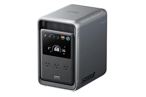 Anker SOLIX S2000 Portable Power Station, 2,010Wh, 1,500W, Home Backup, UPS | 2,010Wh LiFePO4 Battery, - B0GY4TQ2P8