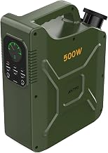 ANTPO 500W Portable Power Station, 500Wh LiFePO4 Solar Generator Pure Sine Wave 110V AC Car - B0HBVJFZBW
