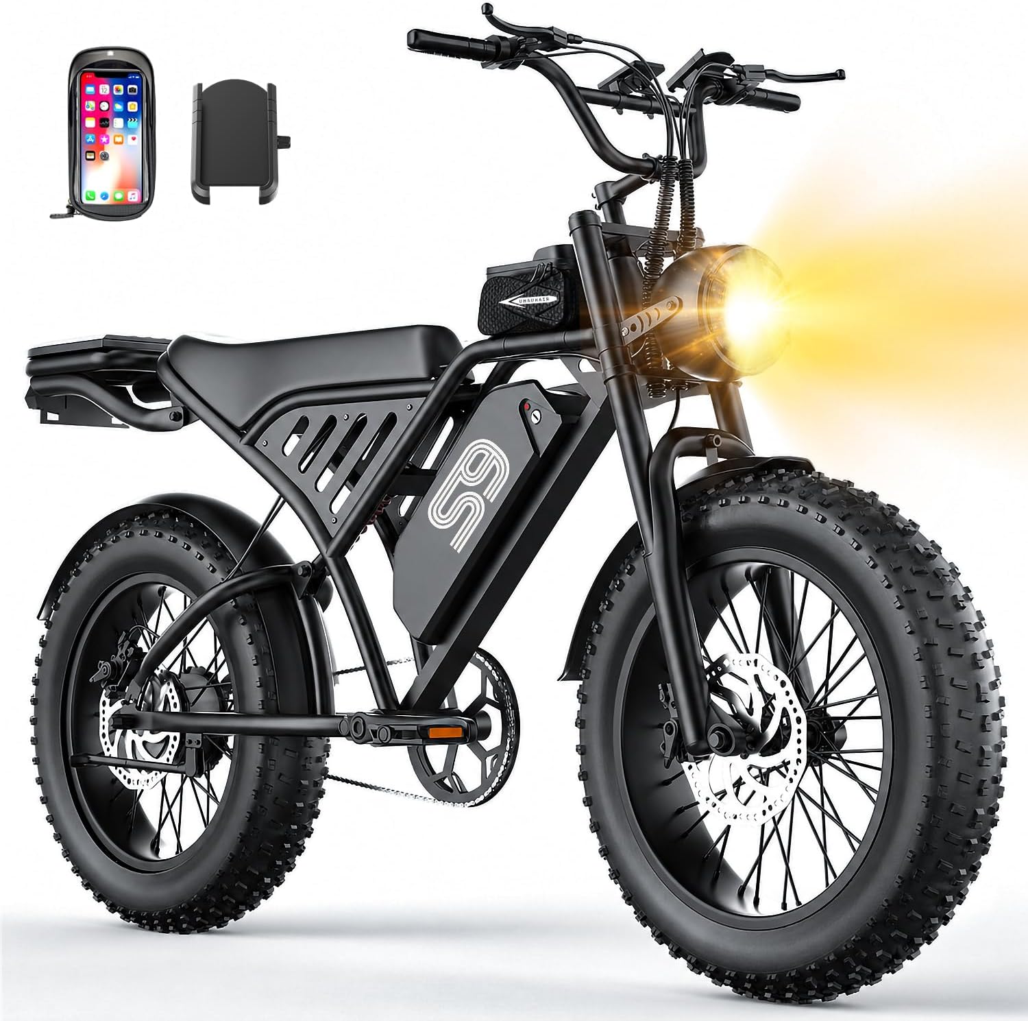 ASKGO Electric Bike for Adults, Electric Dirt Bike with 2500W - B0H5J9PL3L