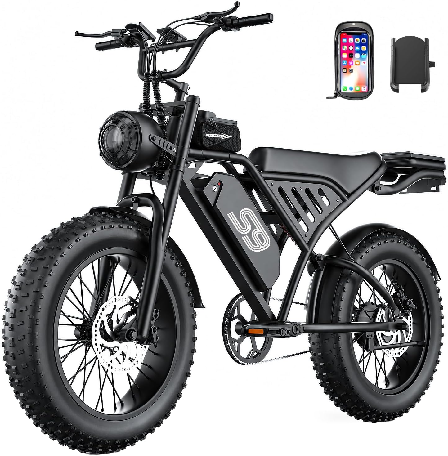 ASKGO S9 Electric Bike for Adults, 2500W Peak Electric Dirt - B0H2LK2SLF