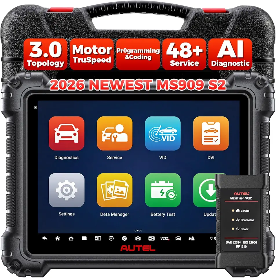 Autel MaxiSys MS909 S2 Intelligent Scanner 2026, As Ultra S2 Up of MS909 | Autel - B0FSDM8LB5