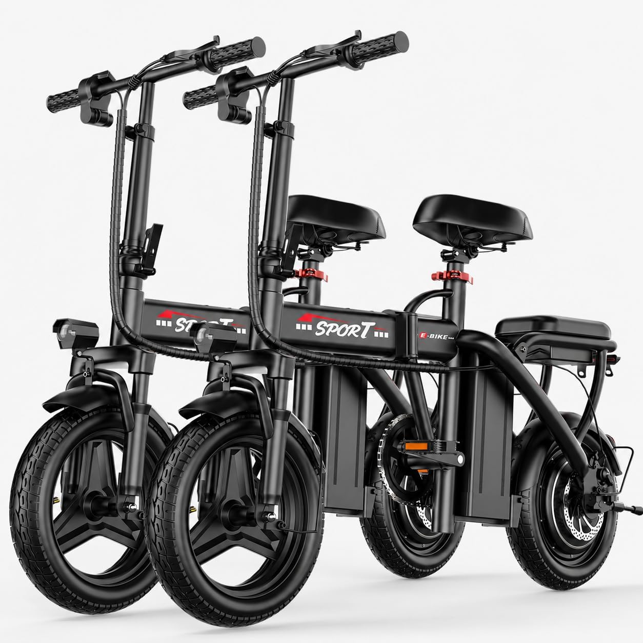AZHAR Foldable Electric Bike 1200W Peak Motor, Up to 25 - B0H7C5Q5C8