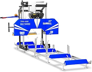 BILT HARD 22" Portable Sawmill with 270cc 9HP Gas Engine, 20" Board Width, 13' Track - B0HDTRYH2K
