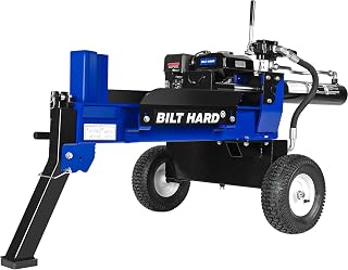 BILT HARD 22 Ton Gas Log Splitter, 209cc Engine with 2 Stage 14 GPM Hydraulic - B0GQY8N389
