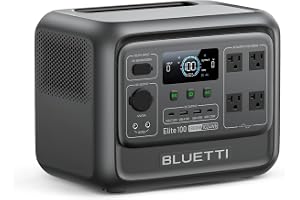 BLUETTI Elite 100 V2 Portable Power Station for Camping 1024Wh 1800W | 3600W Surge, 35% - B0F42CSQWG