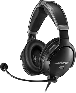 Bose A30 Bluetooth Aviation Headset - Lightweight Comfortable Design, Adjustable ANR and Noise Cancelling Microphone, - B0BVBVPSX6