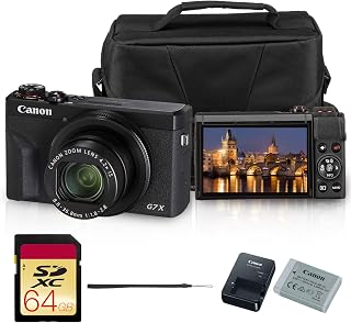 Canon PowerShot G7 X Mark III 20.1MP Digital Camera Vlogging Bundle | For Vlogging & - B0GTBXBJWT