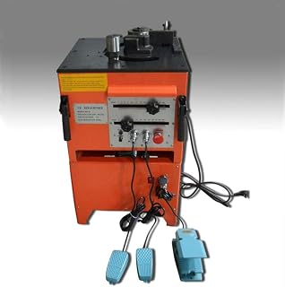 CCTI Electric Rebar Cutter Bender Combo Machine - Heavy Duty Cutting Bending Up to #8(1 inch/25 mm) Grade 60 Rebar(Model: RBC-258)