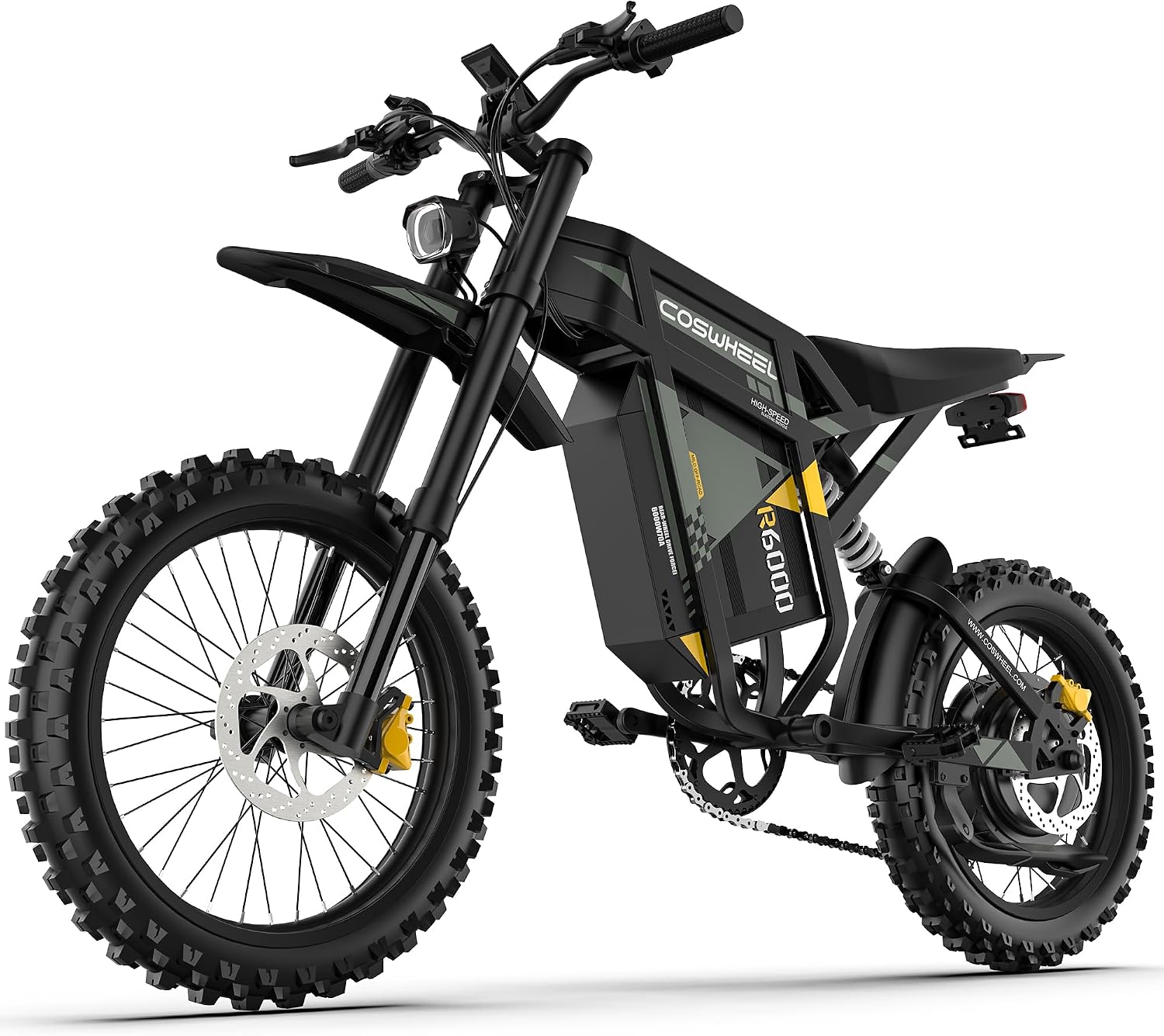 COSWHEEL Electric Dirt Bike for Adults, 7000W Peak Motor Electric - B0GZKXJ752