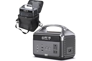 DaranEner Portable Power Station 192Wh LiFePO4 Battery, Solar Generator with Storage Bag, 2×AC 300W (600W - B0GQTMVY31