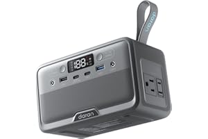 DaranEner Portable Power Station 89.6Wh LiFePO4 Battery 100W(200W Peak) Solar Power Bank, Portable Charger Small - B0G4GGP4P3