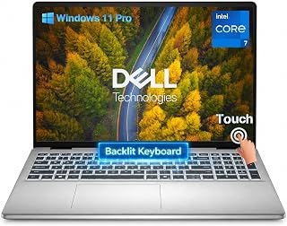 Dell 16 Touchscreen Laptop, Core 7 150U, 32GB DDR5 RAM 5200MT/s, 1TB SSD | 16:10 - B0H7VHSN67