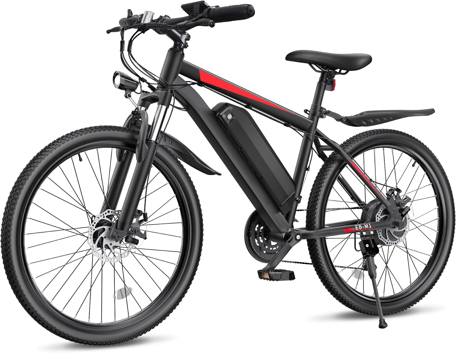 Electric Bike for Adults, 26" Ebike with 1000W Peak Motor, - B0GCZK19ZB