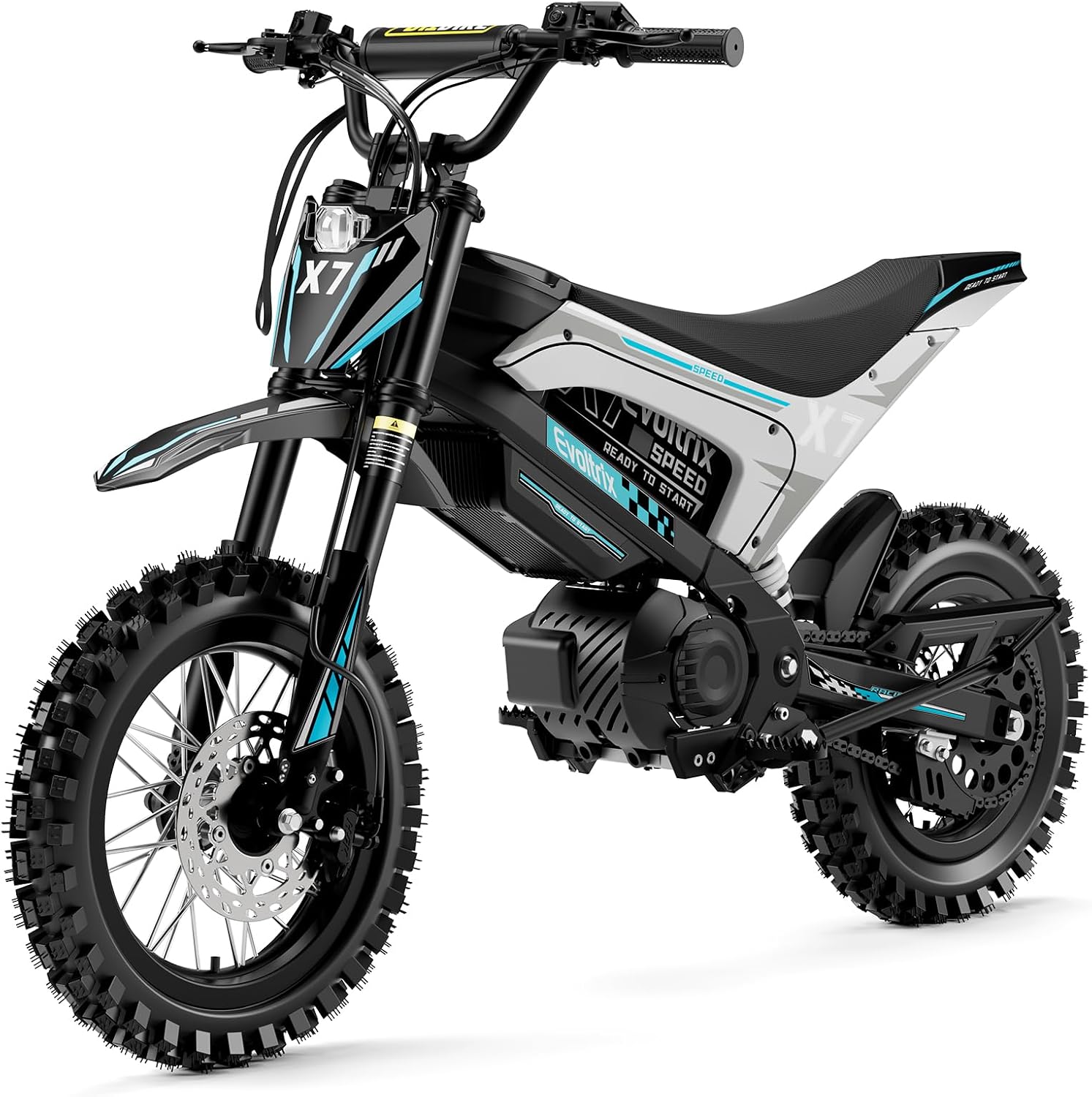 Electric Dirt Bike for Teens & Adults, 3500W Peak Geared - B0H3KWJFMF