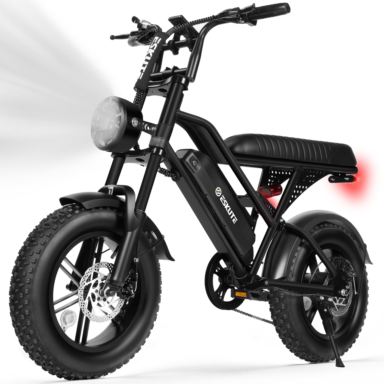 ESKUTE V100 Electric Bike for Adults, Electric Dirt Bike 1500W - B0G4D4R28Q