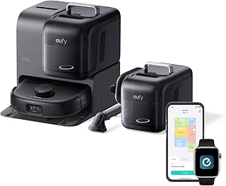 eufy E28 Robot Vacuum and Mop, 20,000 Pa, Portable Carpet Cleaning | Roller Mop with - B0FK2JCM6K