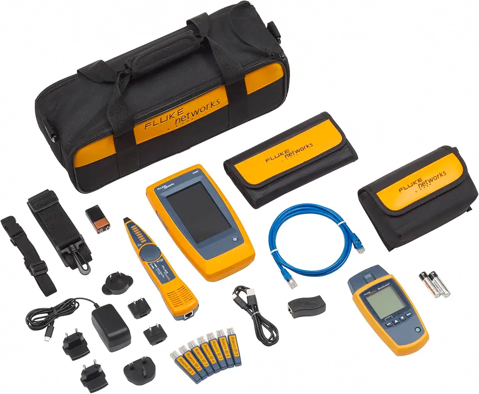 Fluke Networks LinkIQ Kit with MS2-100 Cable Verifier for RJ45 & Coax - B0CBSXMNKX