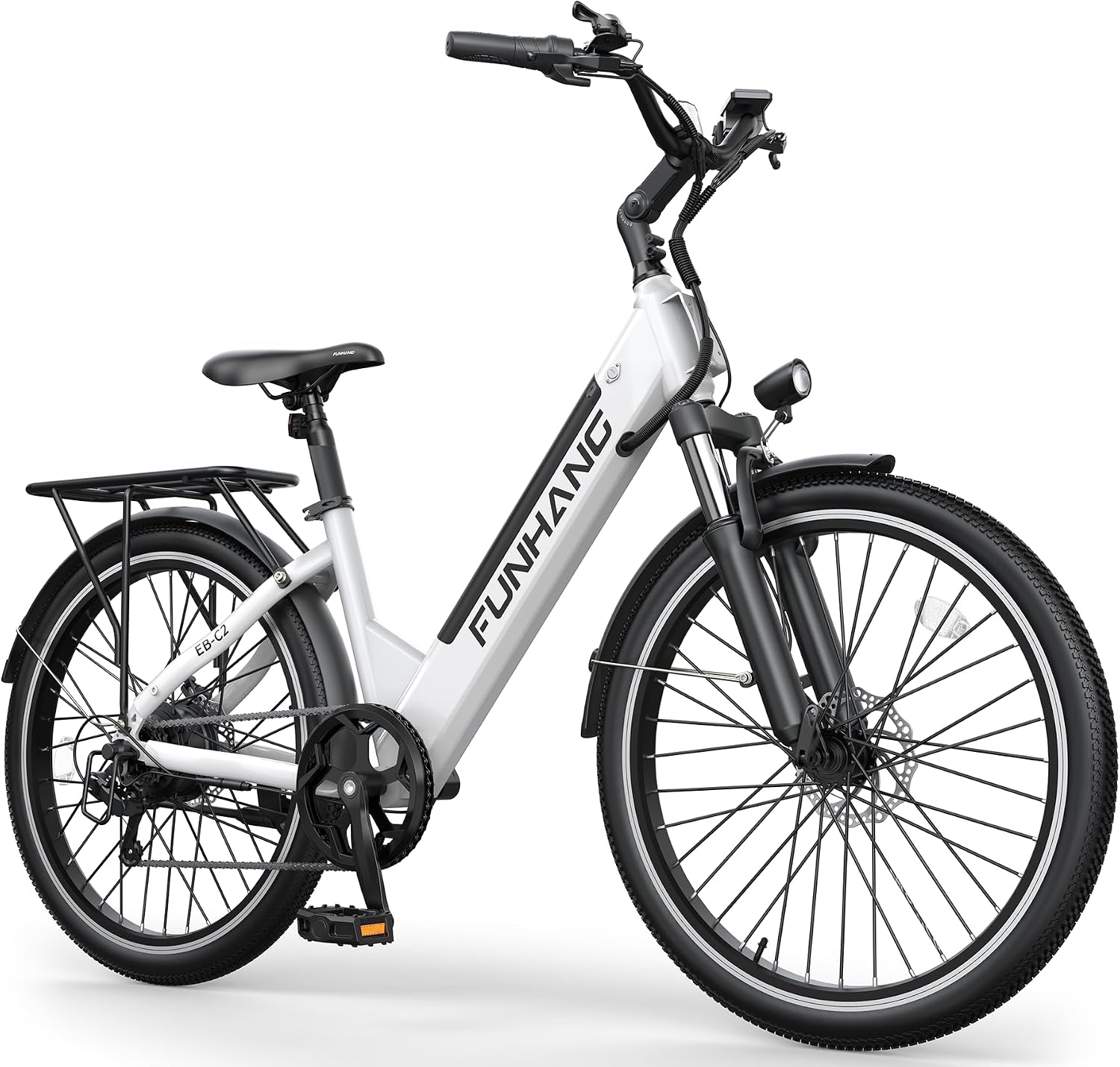 Funhang Electric Bike for Adults, 1000W Peak Ebike, 50Miles 20MPH - B0DXPJZ7WH