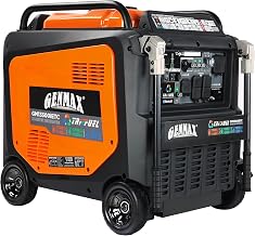 GENMAX 13500W Tri-Fuel Inverter Generator（2026 Model ）— 50A Outlet,ATS 2-Wire Auto-Start,Bluetooth&CO Sensor,550cc Quiet Engine, Built-in LED Light—CARB Compliant,Ideal for Home Backup,RV & Camping