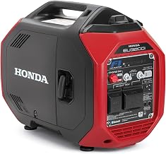 Honda EU3200i 3200 Watt Inverter Generator, Super Quiet 120V Gas Powered Portable Generator for Camping, - B0B72HH4S7