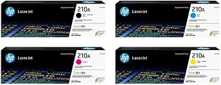 HP 210A (W2100AQ1) Original Cartridge Toner CMYK 4-Pk for 4201/4301 Series | Includes Cyan, Magenta, - B0GD8246HP
