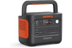 Jackery Explorer 1000 v2 Portable Power Station,1070Wh,1500W | 1 Hr Fast Charge, LiFePO4 Battery, 100W - B0D7PPG25F