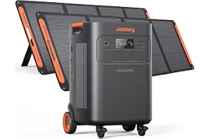 Jackery Solar Generator 5000 Plus and 2x200W Panels, 5040Wh,7200W AC Output | LiFePO4, 10-Year Lifespan, - B0GWM1V7P6